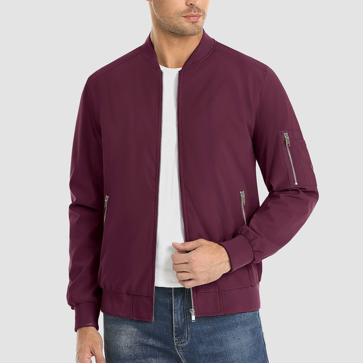 Men's Lightweight Bomber Jacket