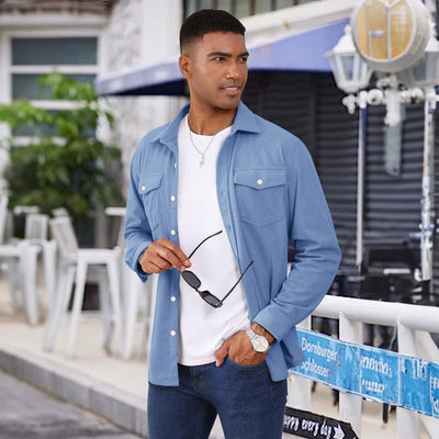 Men's Corduroy Shirt Jacket